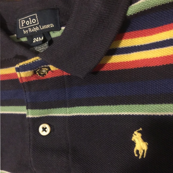 NWT Polo Ralph Lauren Boys Polo Top Blue 24M - Picture 2 of 7